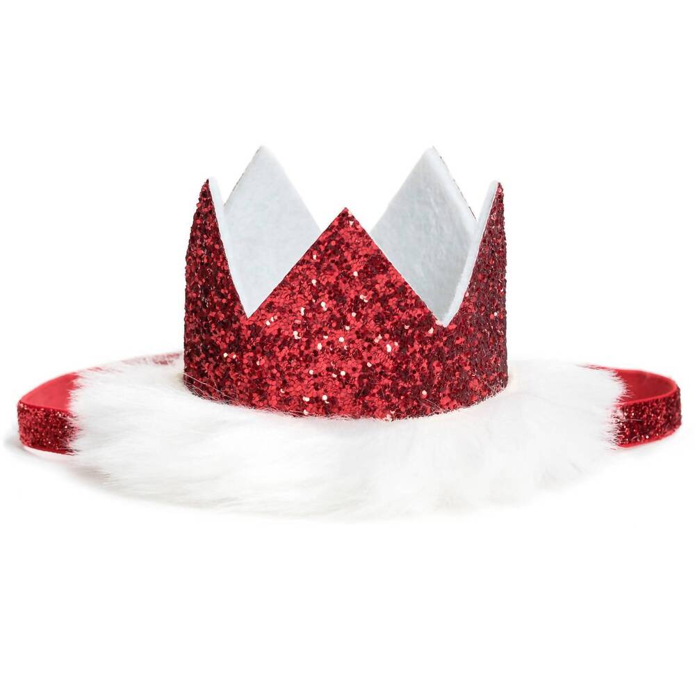 NEW SWEET WINK holiday crown in red/white